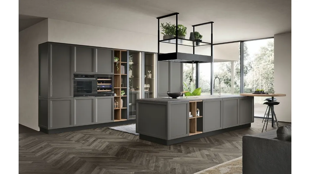 Cucina Classica con isola Bellaria 01 di Forma Cucine