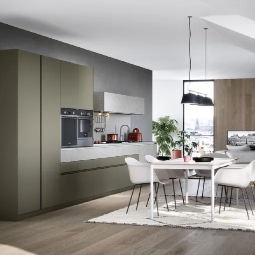 Cucina Moderna lineare Trend Gola Home 04 di Forma Cucine